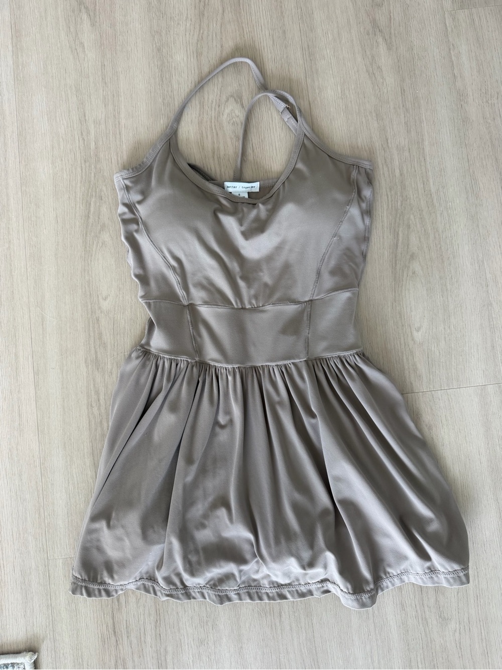 Taupe Tennis Dress